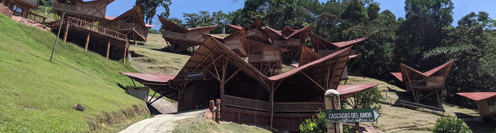 Veteran wellness retreat courtyard and housing