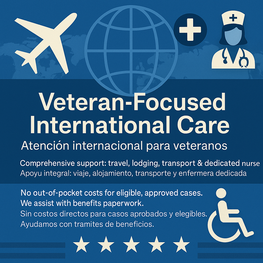 Veteran-focused international care